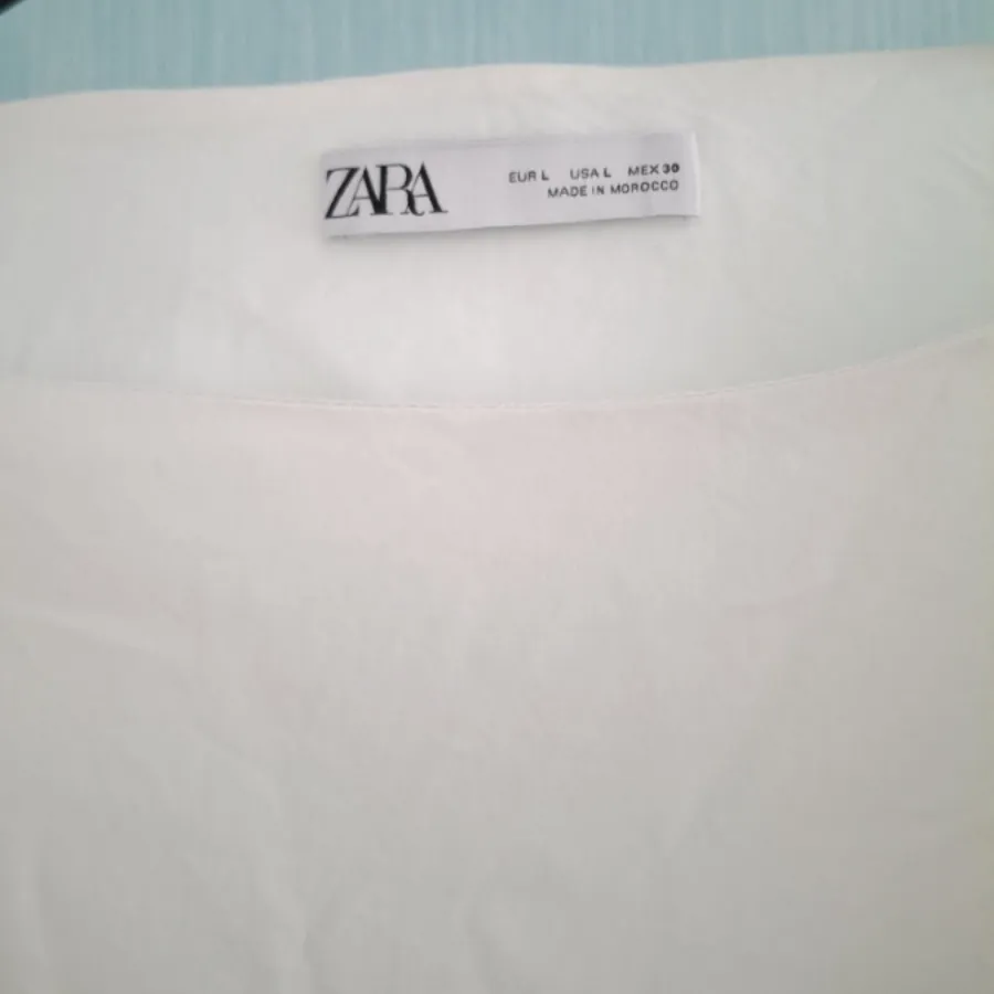 تاپ سفید زارا