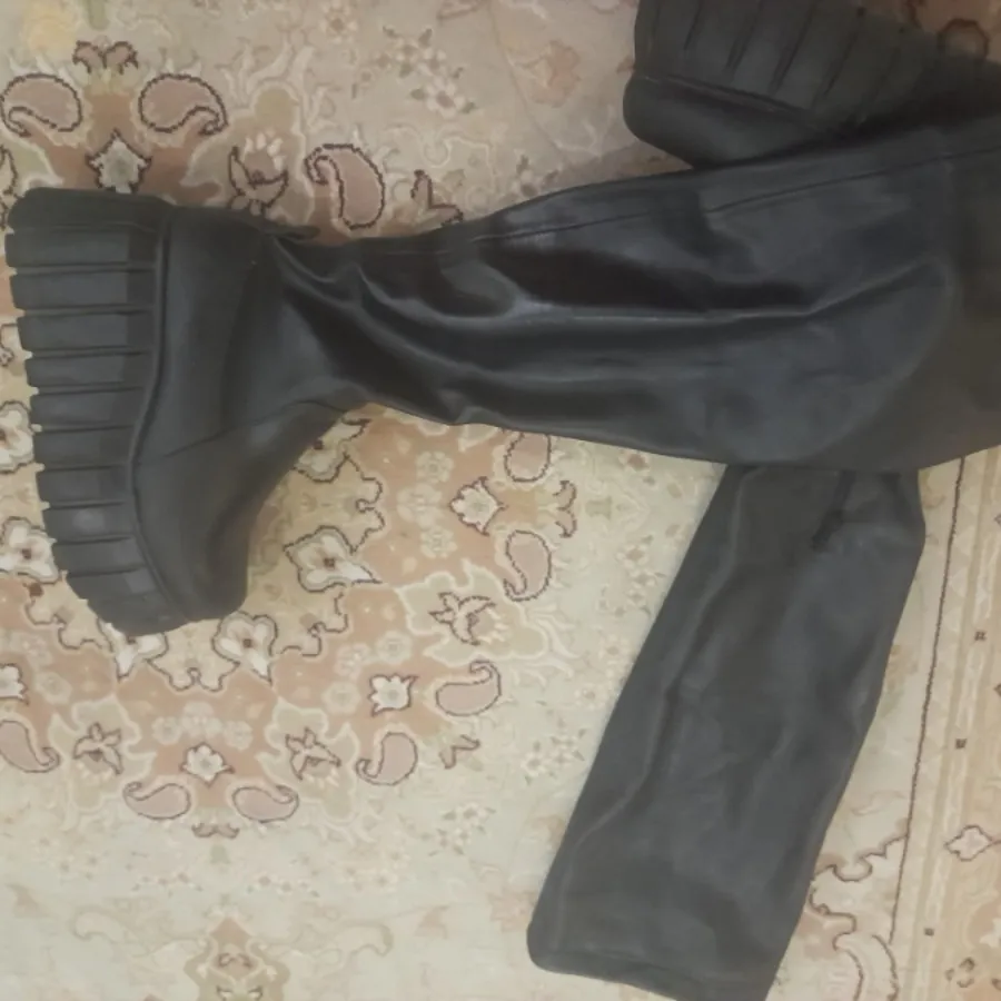 بوت لژ دار ساق بلند