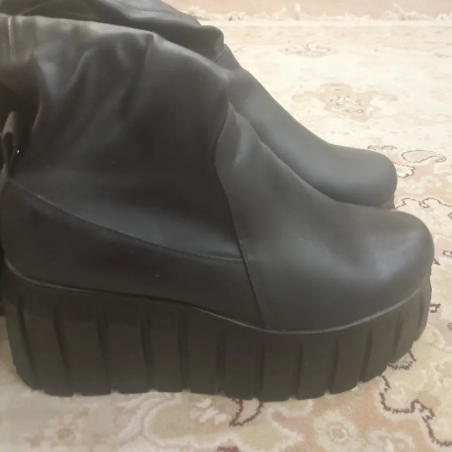 بوت لژ دار ساق بلند