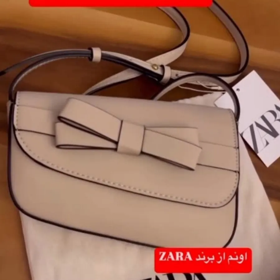 کیف دوشی پاپیونی زارا