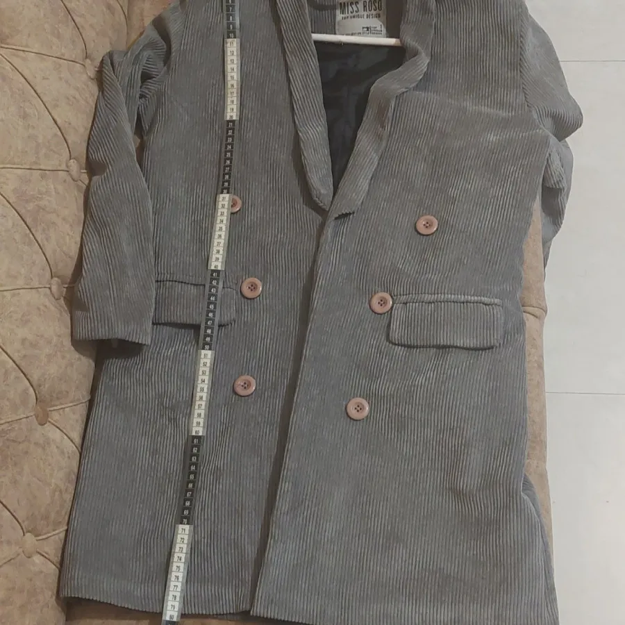 مانتو کت مخمل کبریتی