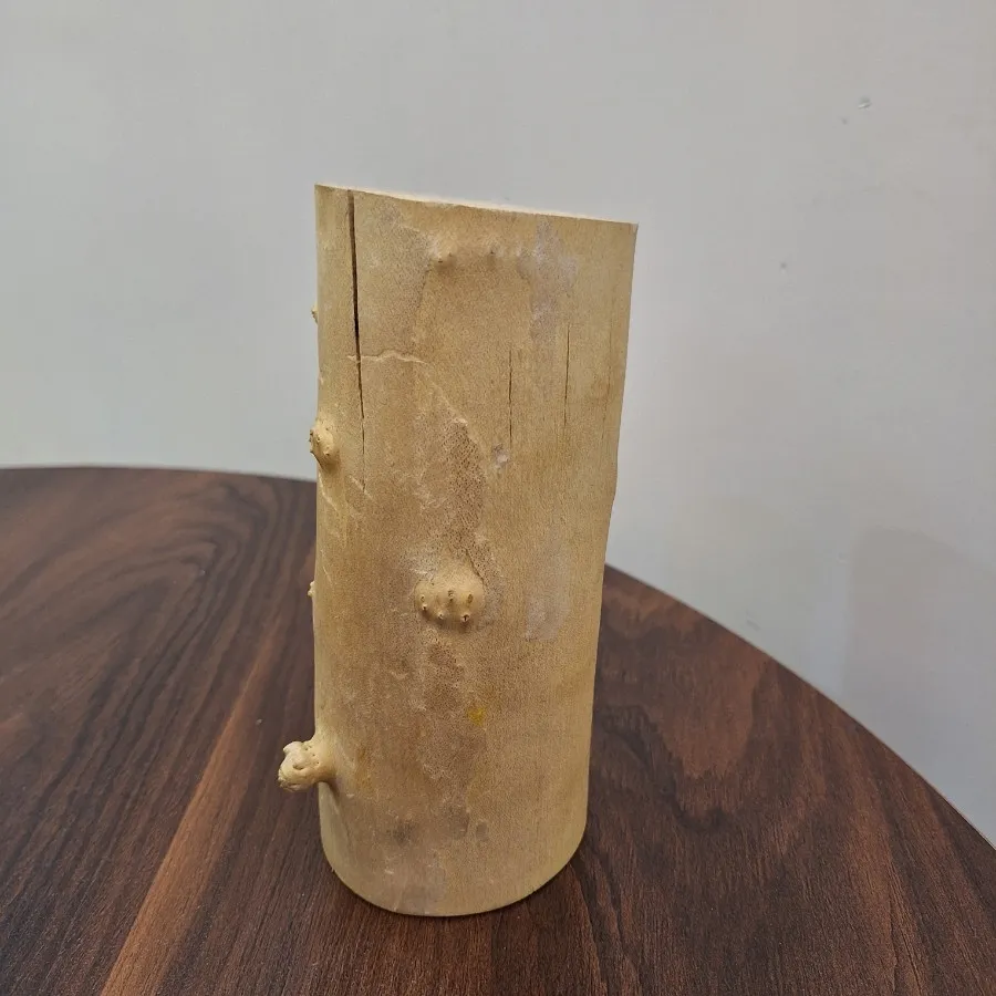 دکوری استوانه ای چوبی
