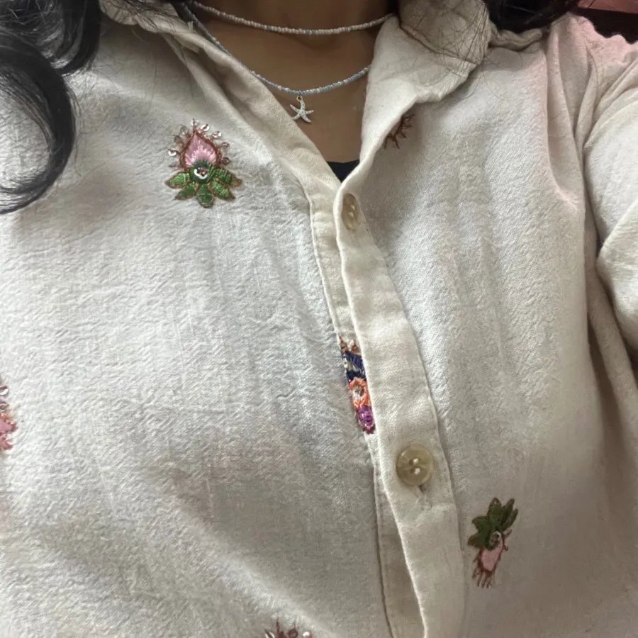 شومیز مانتو گلدوزی