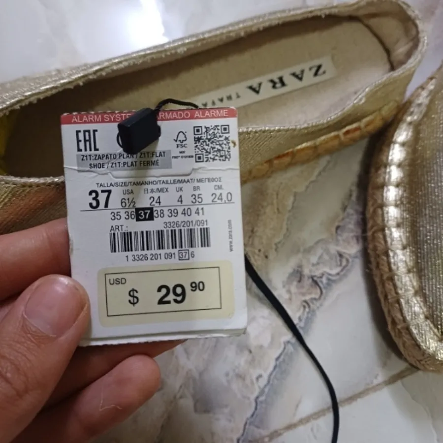 کفش صندل زارا zara سایز37