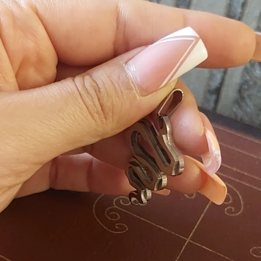 آویز استیل رنگ ثابت