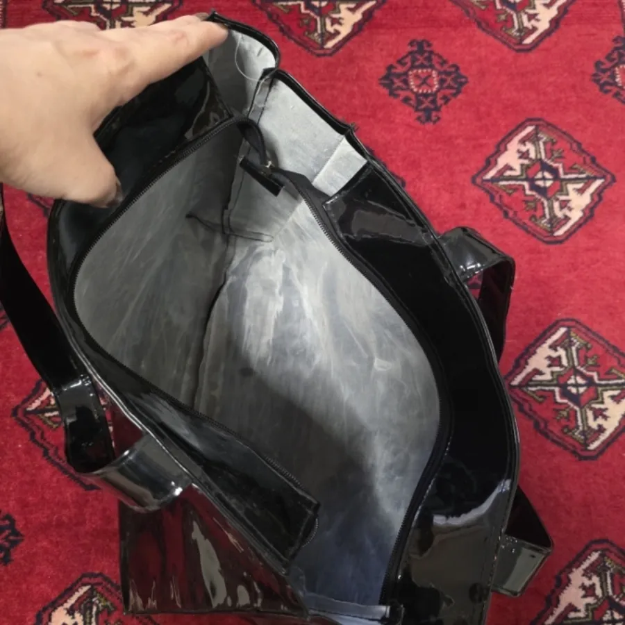کیف ورنی مشکی