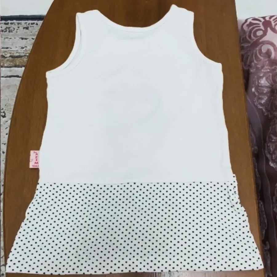 تاپ سفید نخ پنبه