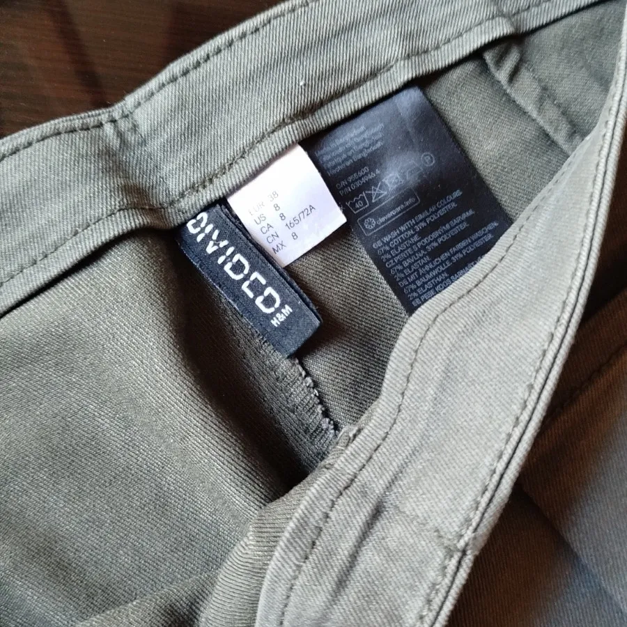 جین سبز h&m