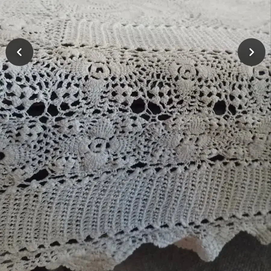 رومیزی قلاب بافی
