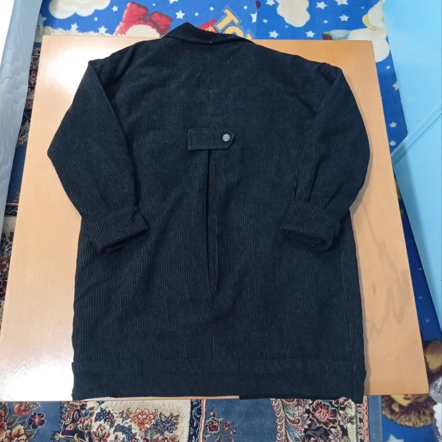 پالتو کتی مخمل کبریتی xl