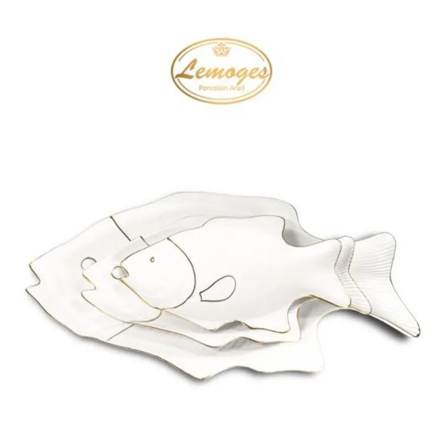دیس طرح ماهی lemon