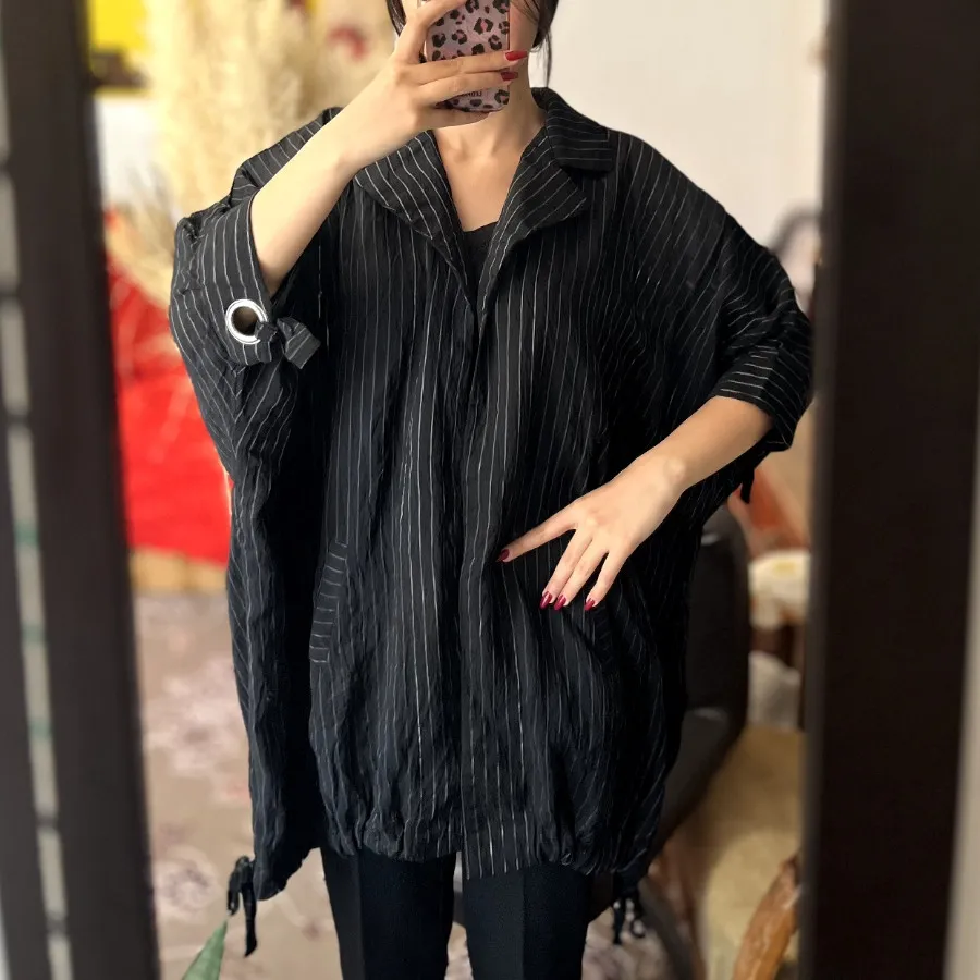 مانتو مشکی کیمونو