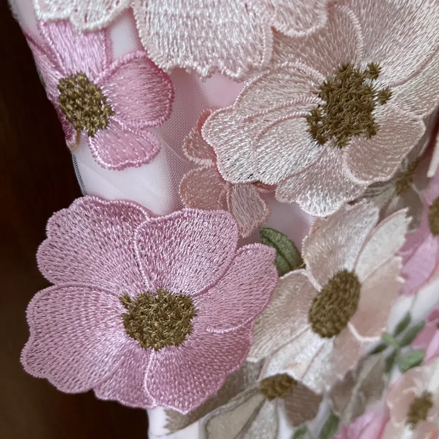 پیراهن رسمی گل برجسته