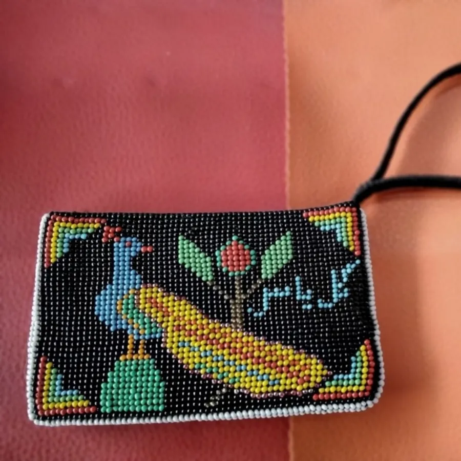 کیف سکه منجوق دوزی آنتیک