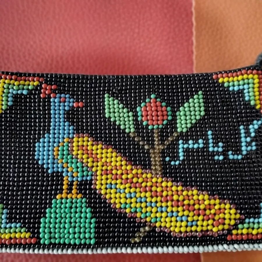 کیف سکه منجوق دوزی آنتیک