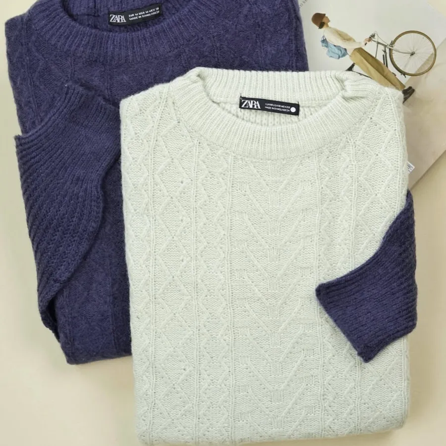 پلیور طرحدار ZARA