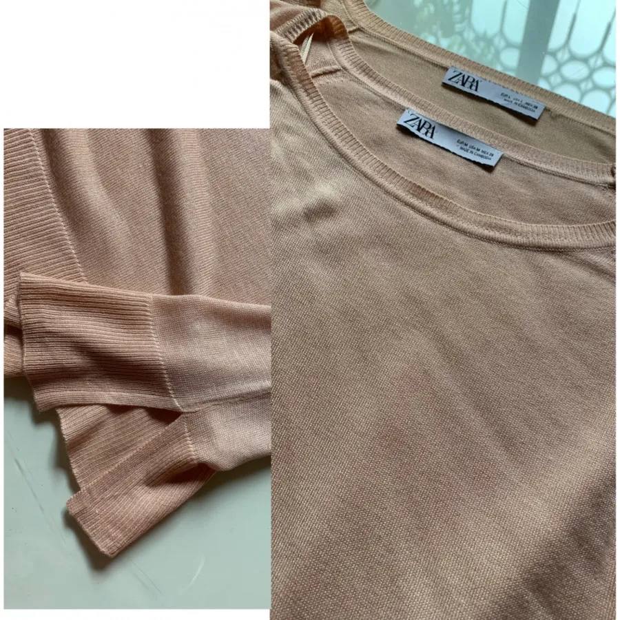 بلوز بافت ظریف ZARA