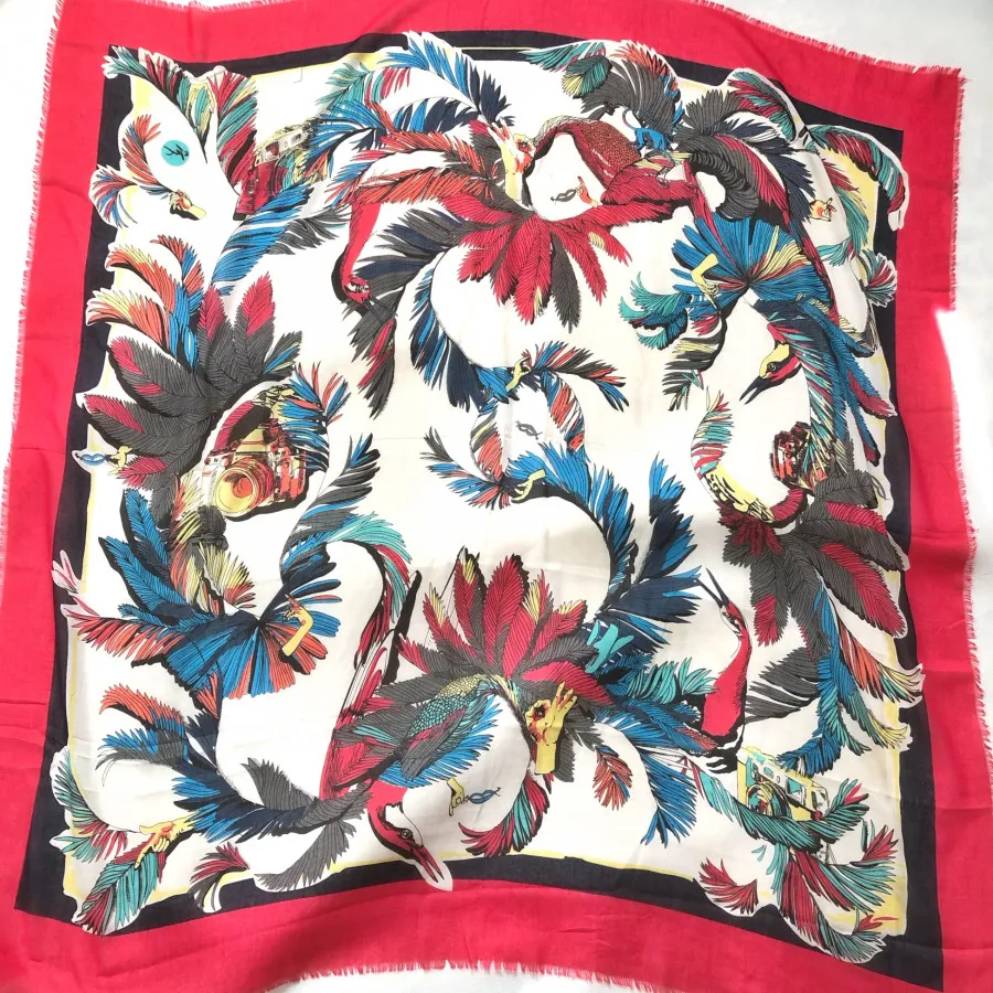 روسری قواره بزرگ نخی