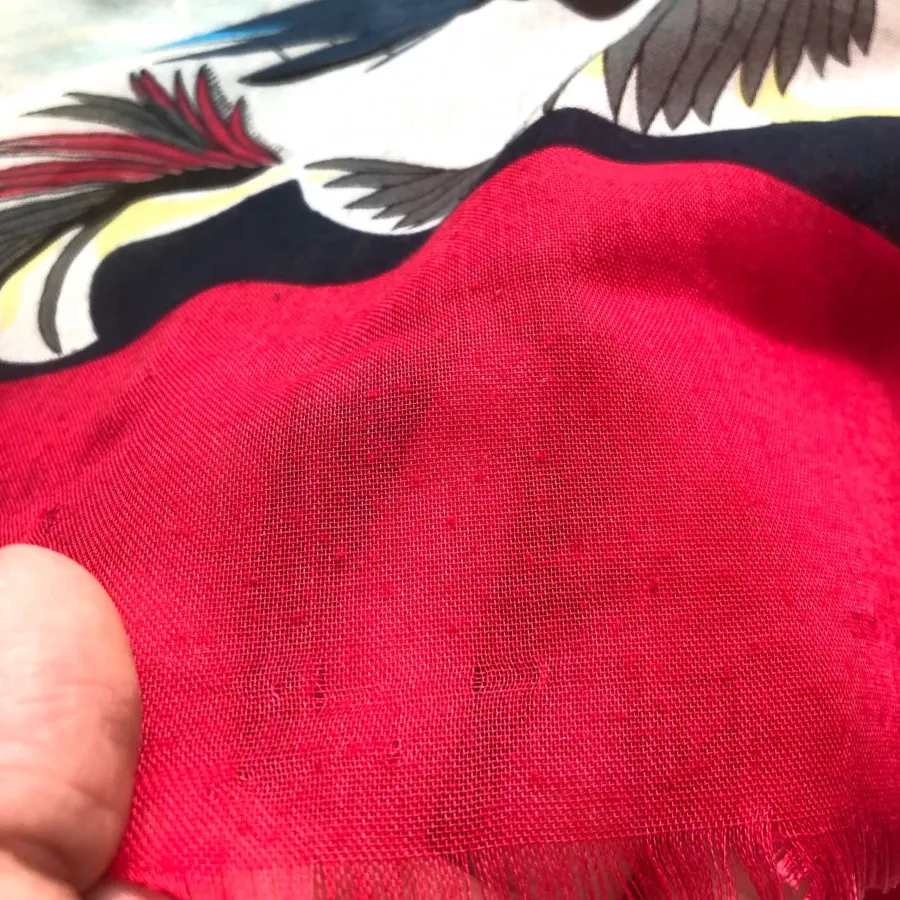 روسری قواره بزرگ نخی