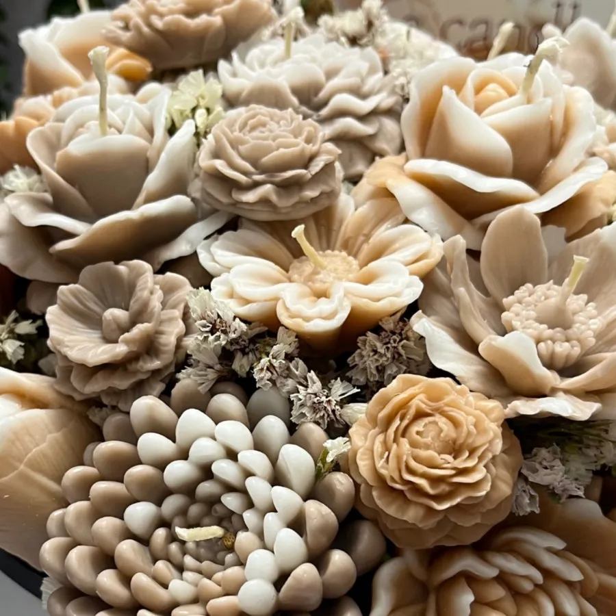 باکس گل شمعی