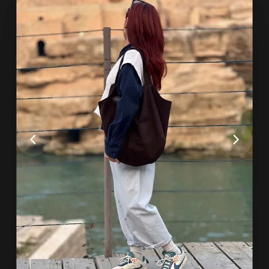 کیف بزرگ کتان