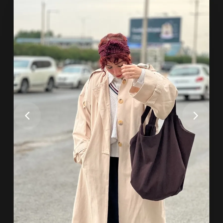 کیف بزرگ کتان
