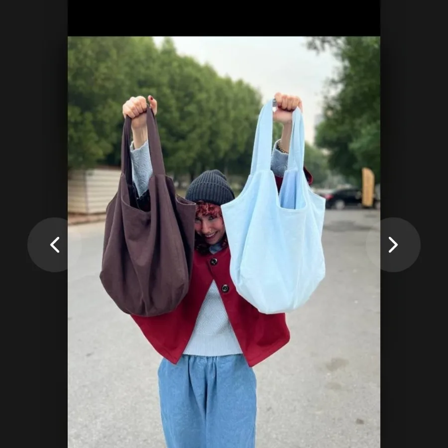 کیف بزرگ کتان