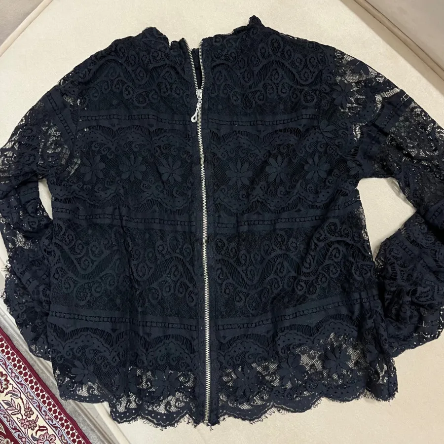 بلوز گیپور دار