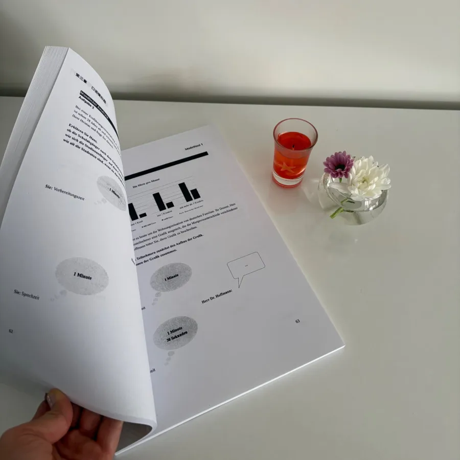 کتاب آلمانی تست داف