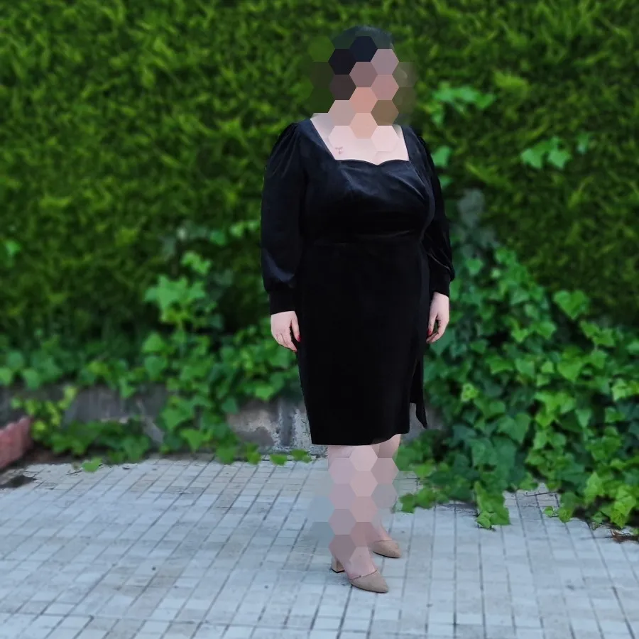 پیراهن مجلسی پلاس سایز