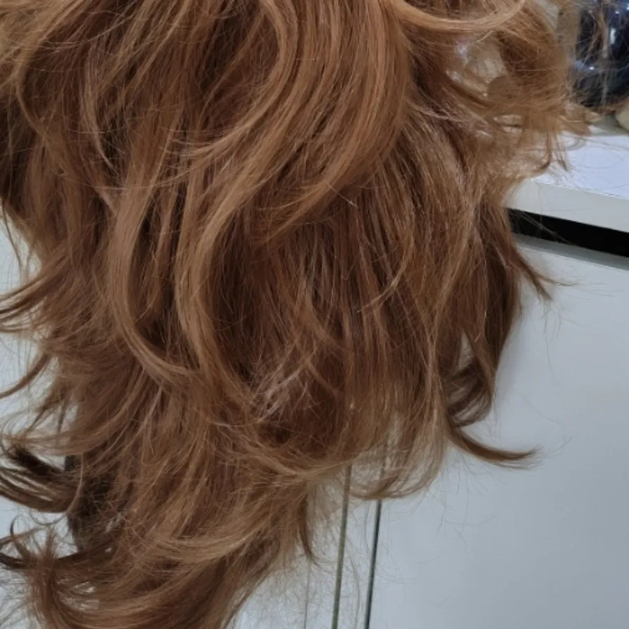 کلاه گیس بلند چتری کوتاه
