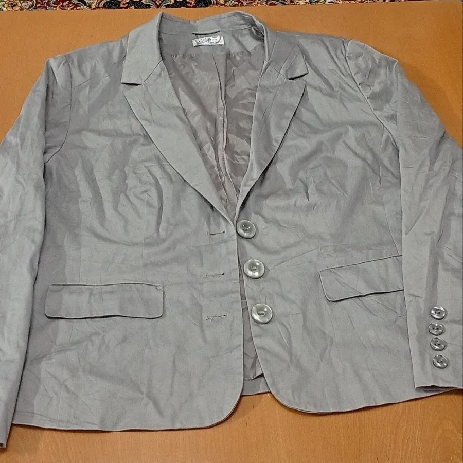کت طوسی روشن خارجی