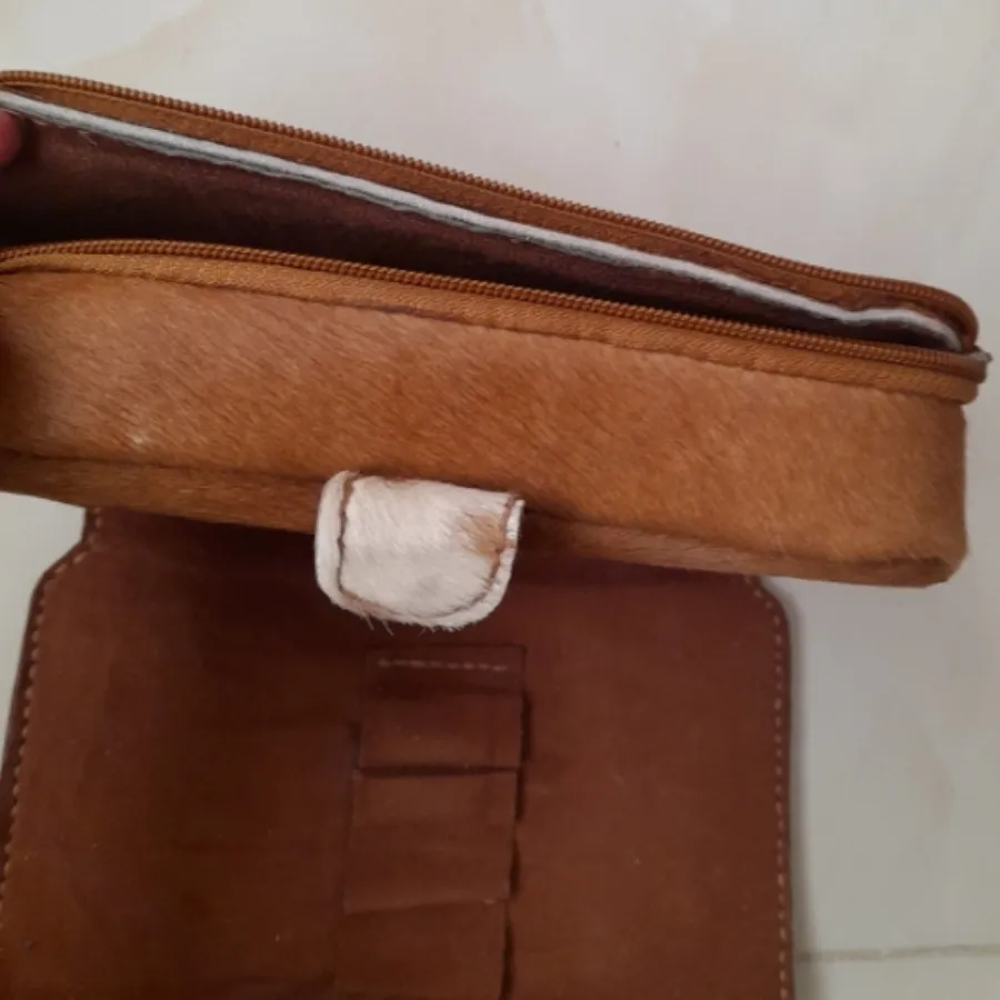 ست کیف چرم طبیعی دستدوز