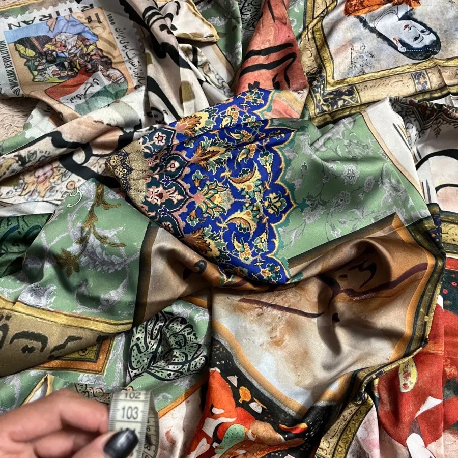 روسری دور دوز