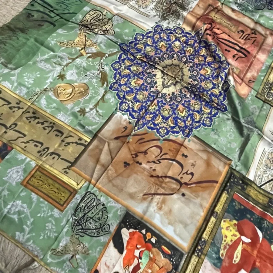 روسری دور دوز