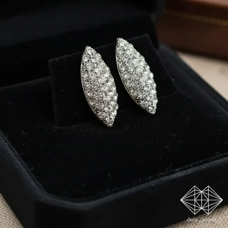 گوشواره اشکی جواهری