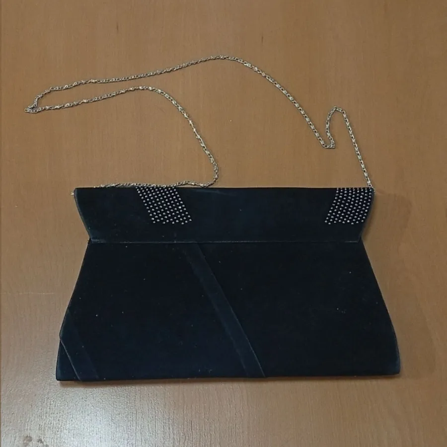 کیف مجلسی مخمل برند ZARA