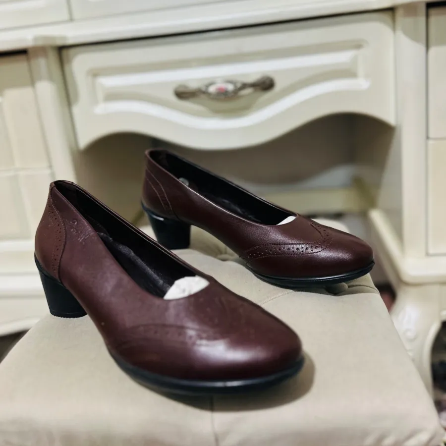 کفش زنانه چرم تبریز نونو