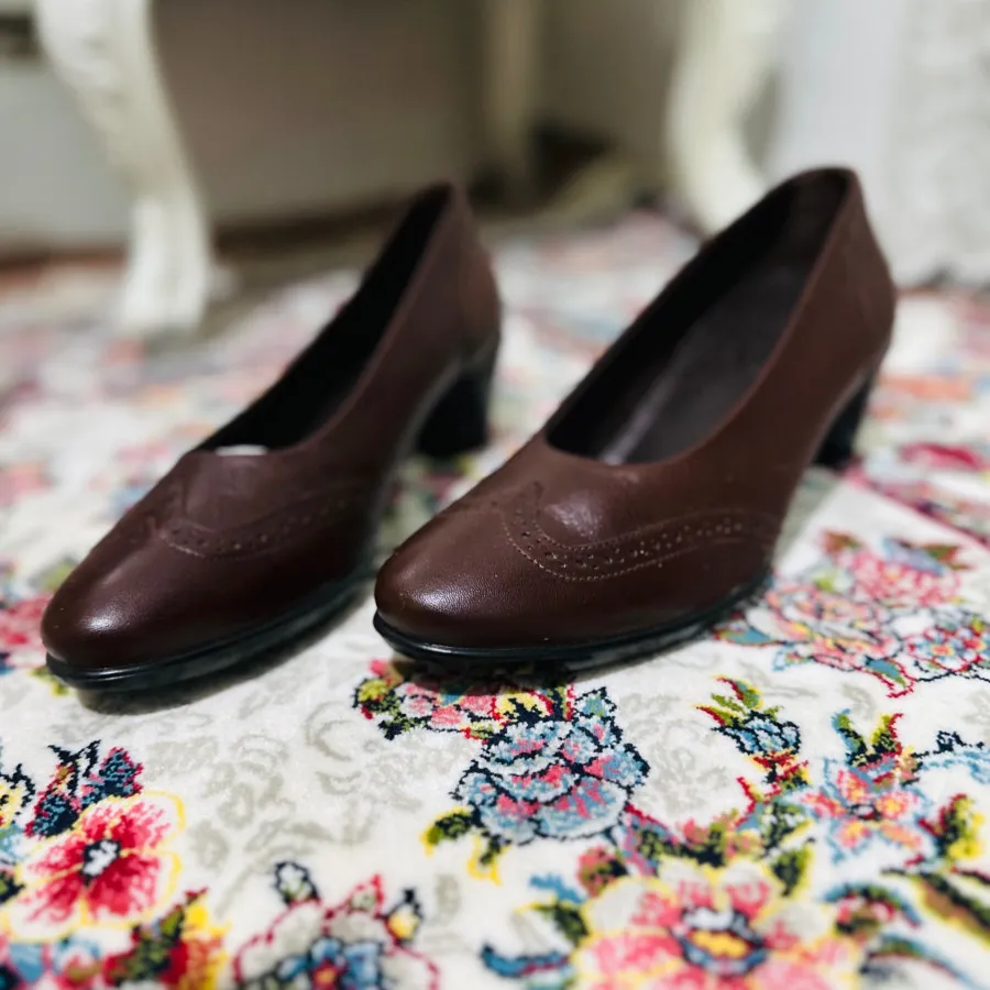 کفش زنانه چرم تبریز نونو