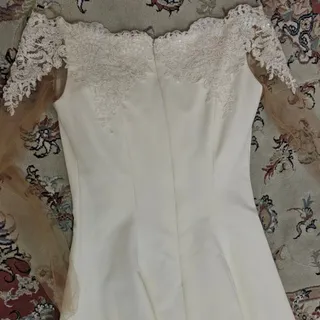 پیراهن مجلسی سفید