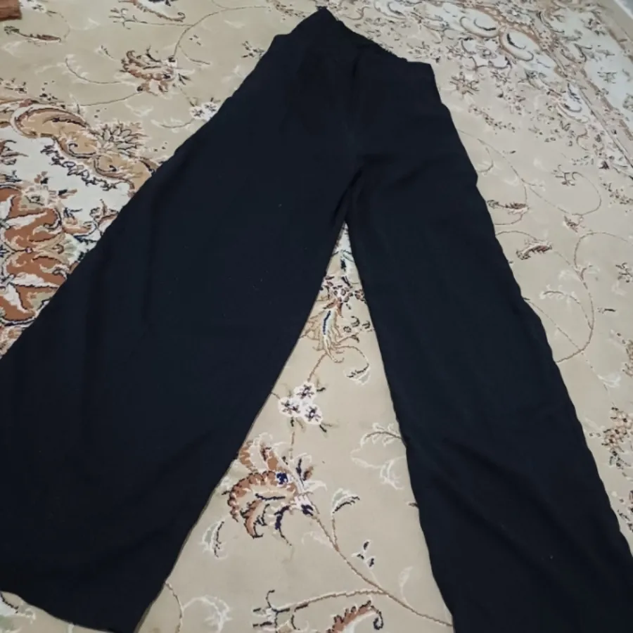 شلوار پارچه ای مشکی