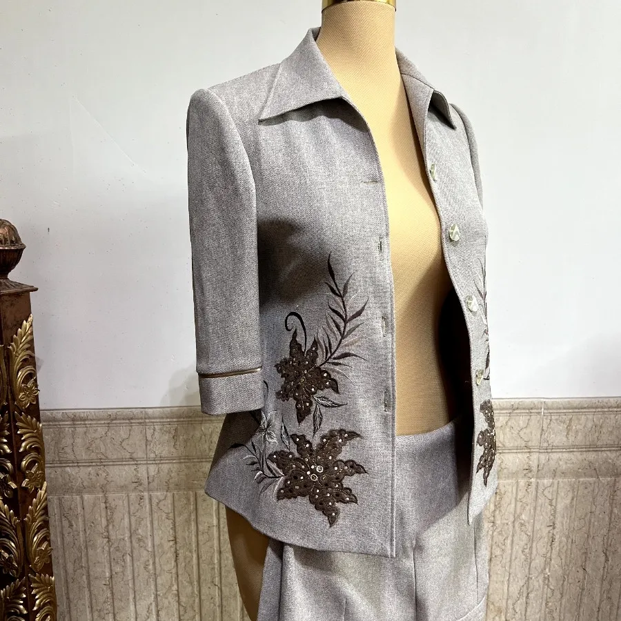 کت و شلوار و تاپ مجلسی