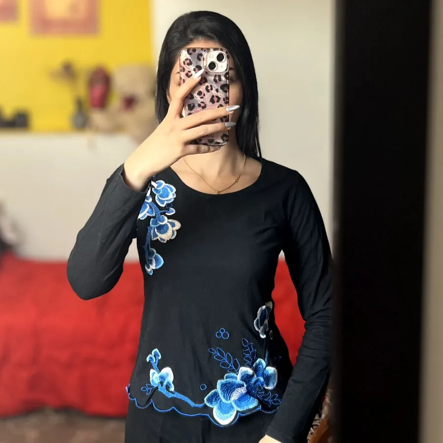 شومیز گل دوزی