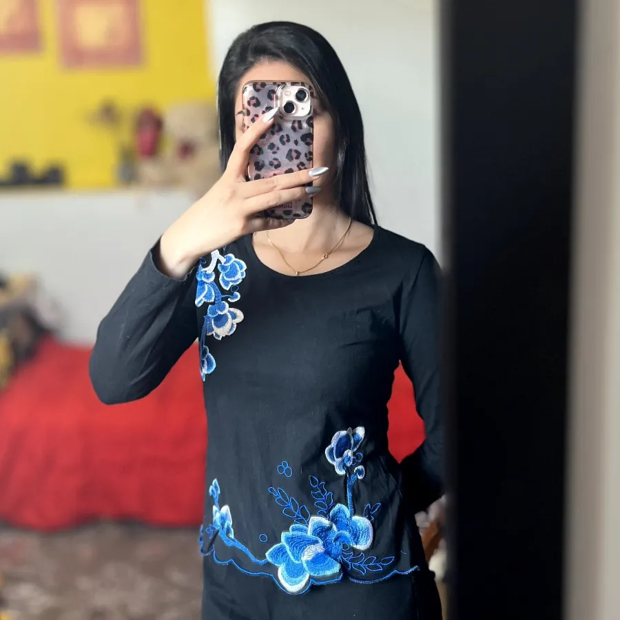 شومیز گل دوزی
