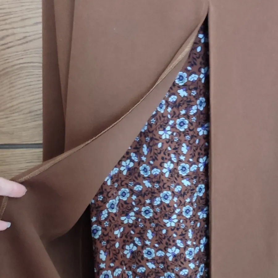 پیراهن پاییزه شکلاتی