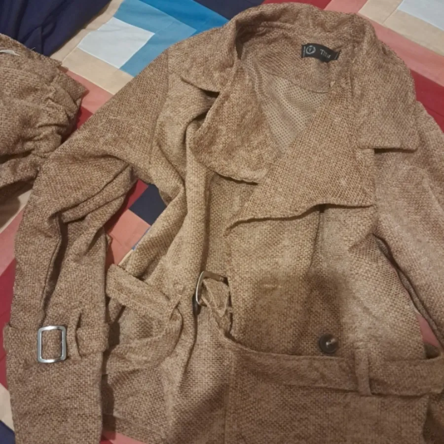 ست کت کراپ و شلوار بگ