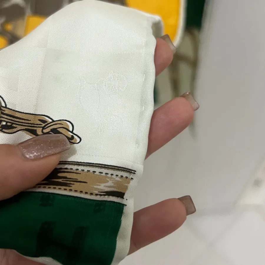 شال ابریشم دست دوز هرمس
