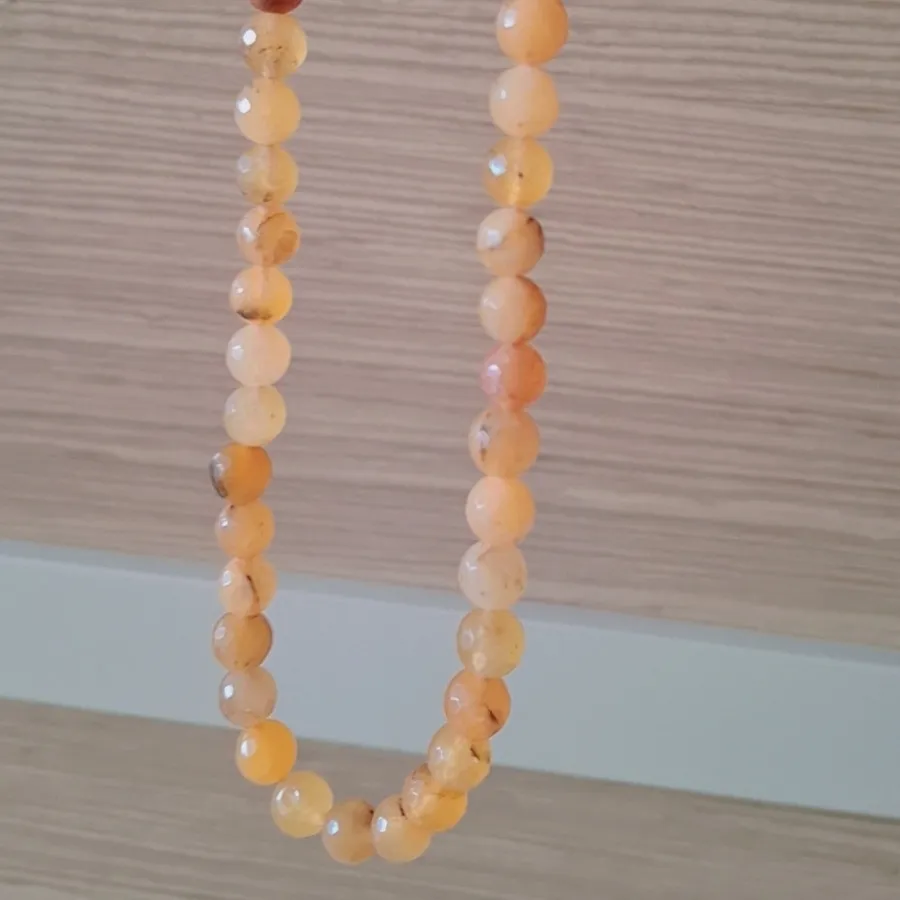 گردنی سنگ عقیق انگلیسی