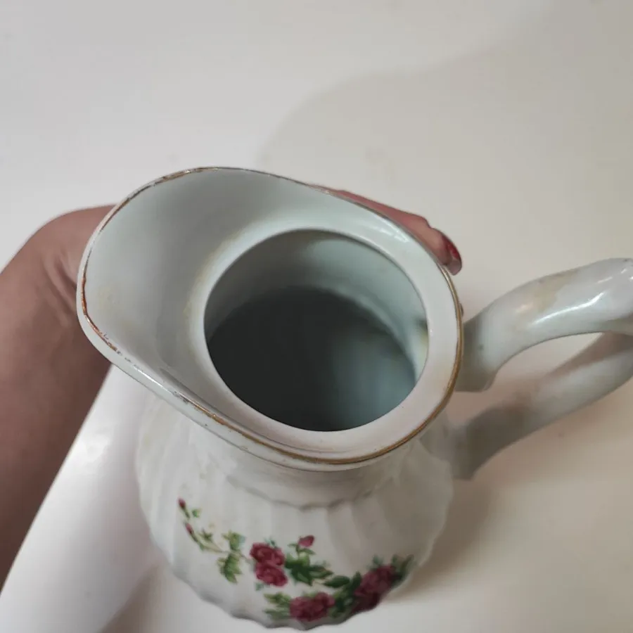 پارچ گلسرخی آنتیک