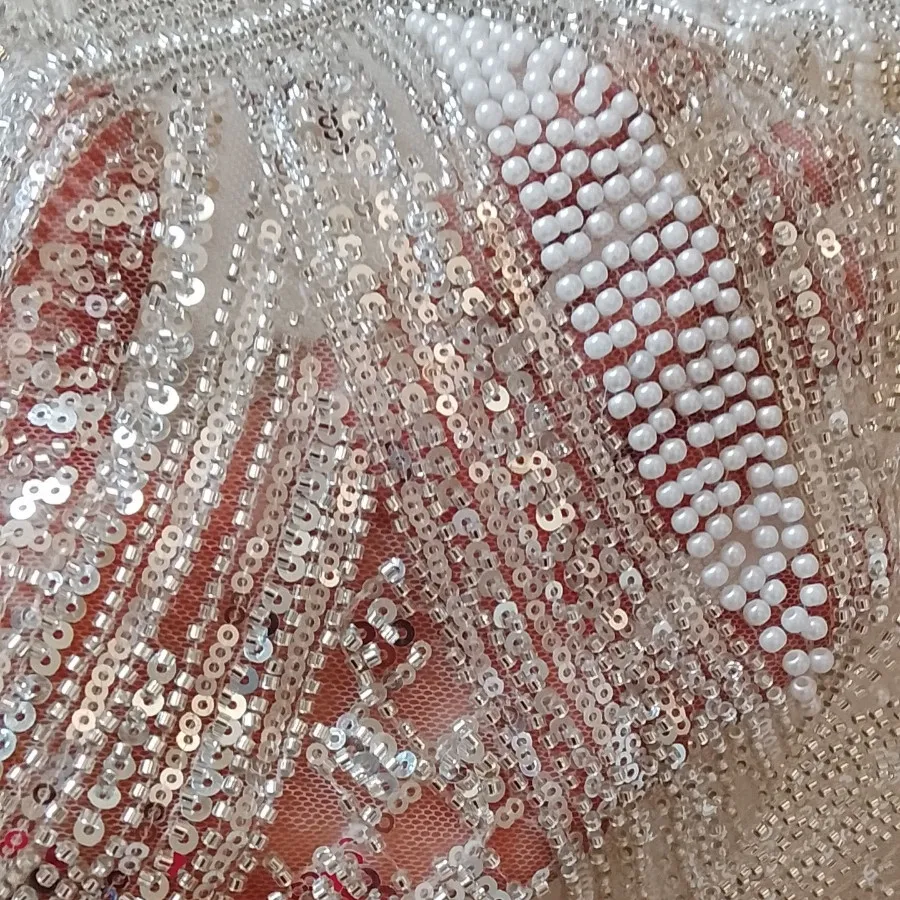 پارچه ی مجلسی منجوق دوزی